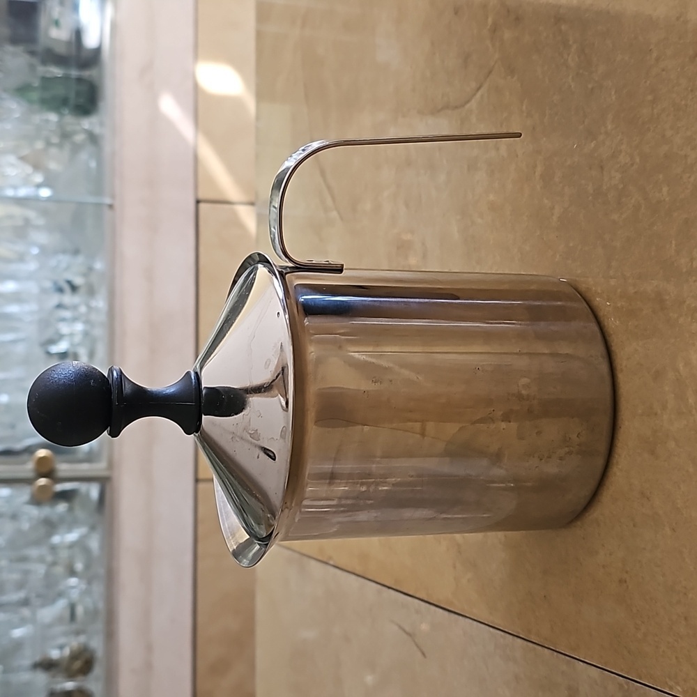 Stainless Steel Milk Frother Plastic Plunger.‎ Like new